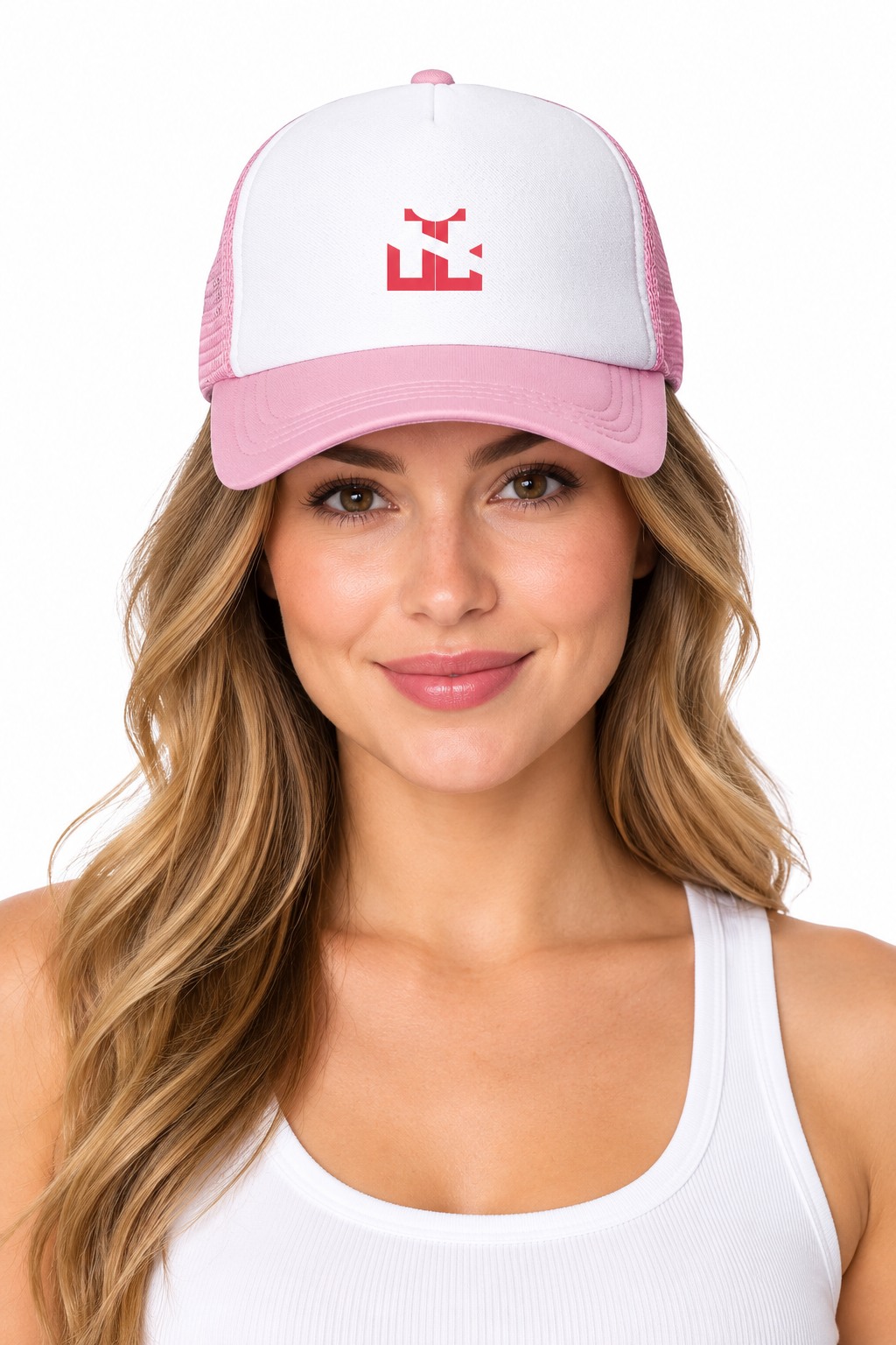 Panel Cap Baby Pink