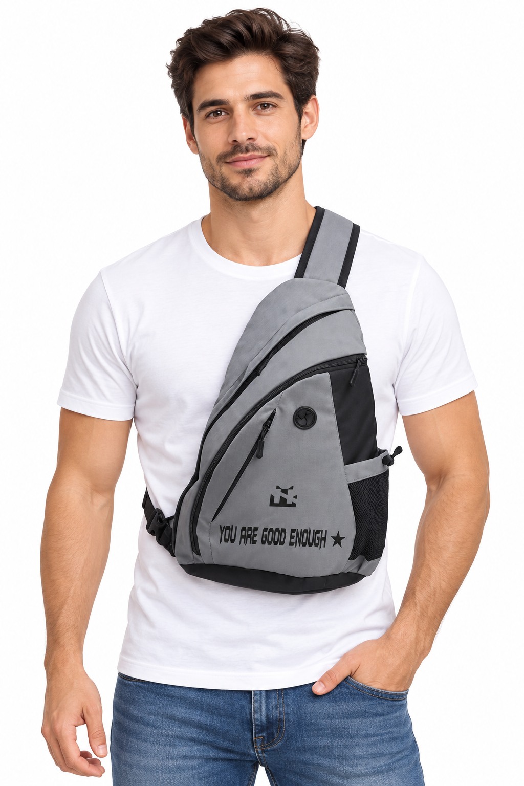 Anti-Theft Crossbody Gym Bag
