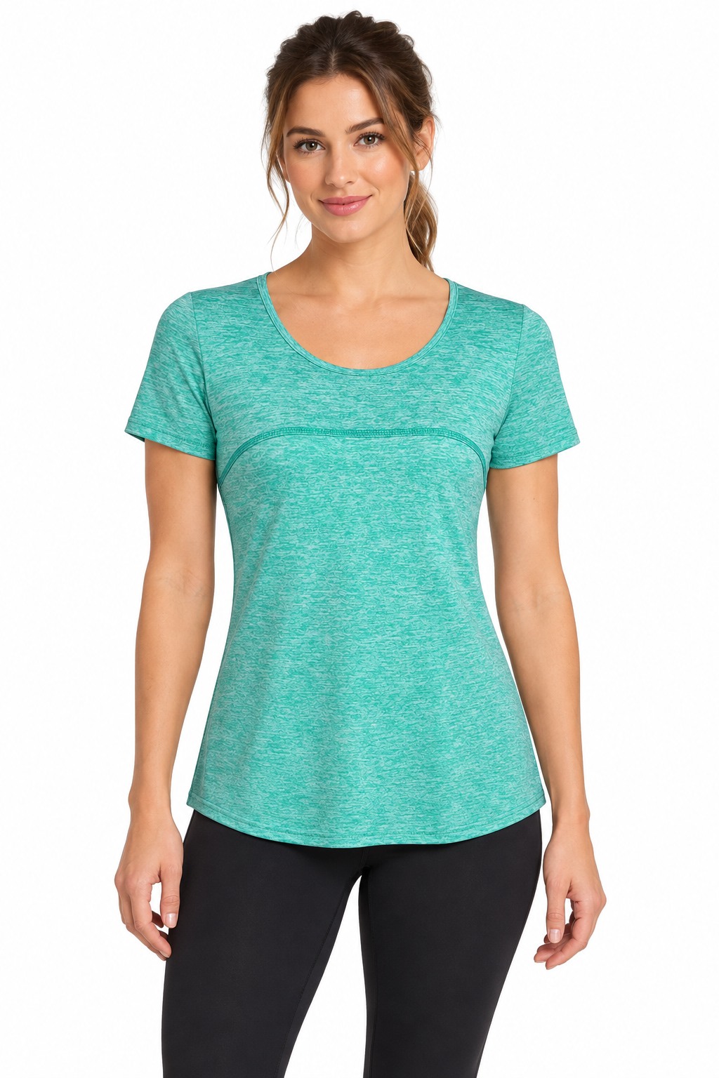 Cross Back Yoga Shirt